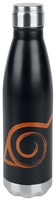 Naruto - Shippuden - Konoha - Drinkfles - Unisex - zwart oranje