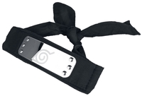Naruto - Shippuden - Konoha - Hoofdband - Unisex - zwart