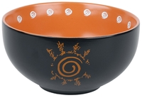 Naruto - Shippuden - Konoha - Mueslikom - Unisex - zwart wit oranje