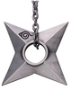 Naruto - Shippuden - Shuriken Konoha - Sleutelhanger - Unisex - multicolor