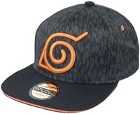 Naruto Shippuden - Badge - Cap - Mannen - zwart