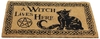 Nemesis Now - A Witch Lives Here - Deurmat - Unisex - multicolor