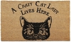 Nemesis Now - Crazy Cat Lady - Deurmat - Unisex - multicolor