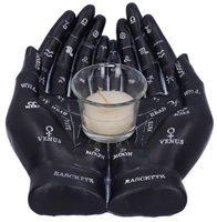 Nemesis Now - Palmists Guide - Kaarsstandaard - Unisex - multicolor