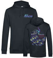 NEOMACHI - KUZAKU - Trui met capuchon - Mannen - zwart