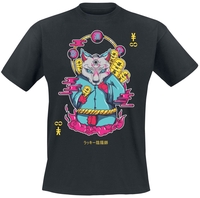 NEOMACHI - MANEKI-NEKO - T-shirt - Mannen - zwart