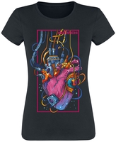 NEOMACHI - MASHINHĀTO - T-shirt - Vrouwen - zwart