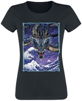 NEOMACHI - Metaryü - T-shirt - Vrouwen - zwart