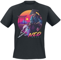NEOMACHI - NEO-SAMURAI - T-shirt - Mannen - zwart