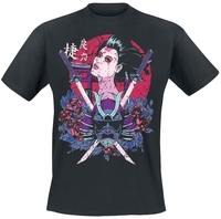 NEOMACHI - SAMURAISHA - T-shirt - Mannen - zwart