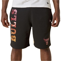 New Era - NBA - Chicago Bulls Team Color Water Print - Korte broek - Mannen - zwart