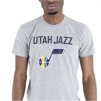 New Era - NBA - Utah Jazz - T-shirt - Mannen - grijs