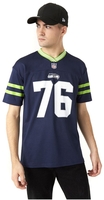 New Era - NFL - Seattle Seahawks Oversized Tee - T-shirt - Mannen - donkerblauw