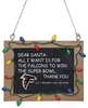 NFL - Atlanta Falcons - Tafelschild - Decoratieve Artikelen - Unisex - meerkleurig