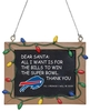 NFL - Buffalo Bills - Schoolbord - Kerstballen - Unisex - meerkleurig