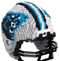 NFL - Carolina Panthers - 3D BRXLZ - Replika Helm - Speelgoed - Unisex - meerkleurig