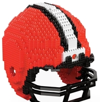 NFL - Cleveland Browns - 3D BRXLZ - Replica helm - Speelgoed - Unisex - rood zwart wit