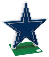 NFL - Dallas Cowboys - 3D BRXLZ - Logo - Speelgoed - Unisex - meerkleurig