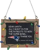 NFL - New England Patriots - Schoolbord - Kerstballen - Unisex - meerkleurig