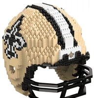 NFL - New Orleans Saints - 3D BRXLZ - Replika Helm - Speelgoed - Unisex - meerkleurig