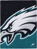 NFL - Philadelphia Eagles - Kuschelige Plüschdecke - Dekens - Unisex - zwart petrol wit