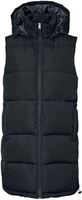 Noisy May - Aurora Hood Vest - Vest - Vrouwen - zwart