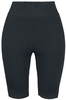 Noisy May - NMPAULA BIKER SHORTS - Korte broek - Vrouwen - zwart