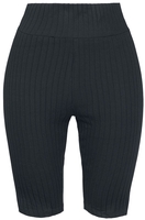 Noisy May - NMPAULA BIKER SHORTS - Korte broek - Vrouwen - zwart