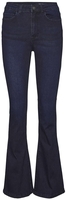 Noisy May - Sallie High Waist Flare Jeans - Jeans - Vrouwen - donkerblauw