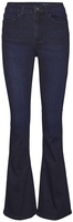 Noisy May - Sallie High Waist Flare Jeans - Jeans - Vrouwen - donkerblauw