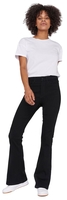 Noisy May - Sallie High Waist Flare Jeans - Jeans - Vrouwen - zwart