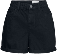 Noisy May - Smiley Shorts - Korte broek - Vrouwen - zwart