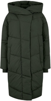 Noisy May - Tally Long Jacket - Winterjas - Vrouwen - olijf