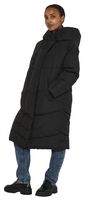 Noisy May - Tally Long Jacket - Winterjas - Vrouwen - zwart