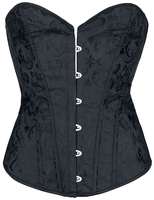 Ocultica - Brokat-Corsage - Corsage - Vrouwen - zwart