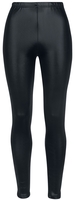 Ocultica - Gefütterte Wetlook-Leggings - Leggings - Vrouwen - zwart