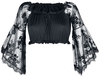 Ocultica - Gothic-Top - Blouse - Vrouwen - zwart