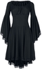 Ocultica - Jerseykleid - Medium-lengte jurk - Vrouwen - zwart