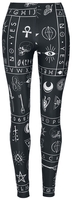 Ocultica - Occult Symbol Leggings - Leggings - Vrouwen - zwart