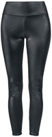 Ocultica - Wetlook-Leggings - Leggings - Vrouwen - zwart