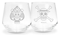 One Piece - Gläser Set - Drinkglas - Unisex - meerkleurig
