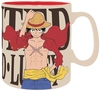One Piece - Luffy & Wanted - Kop - Unisex - meerkleurig