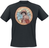 One Piece - Monkey D. Luffy - Map - T-shirt - Mannen - zwart