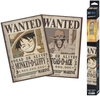 One Piece - Wanted Luffy und Ace - Poster 2er Set Chibi Design - Poster - Unisex - meerkleurig