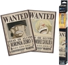 One Piece - Wanted Zoro und Sanji - Poster 2er Set Chibi Design - Poster - Unisex - meerkleurig