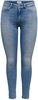 Only - Blush Life Mid - Jeans - Vrouwen - blauw