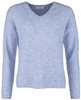 Only - Camilla V-neck - Gebreide trui - Vrouwen - lichtblauw