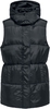Only - Demy gevoerde bodywarmer - Vest - Vrouwen - zwart