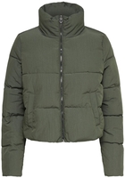 Only - Dolly korte pufferjas - Winterjas - Vrouwen - olijf