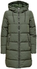 Only - Dolly Long Puffer Coat - Lange jassen - Vrouwen - olijf